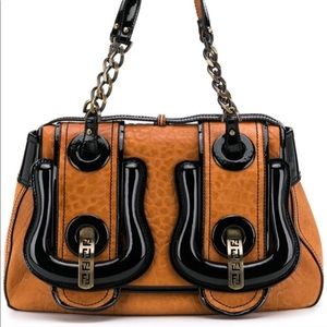 FENDI 2000’s B Nappa Vernice Bag